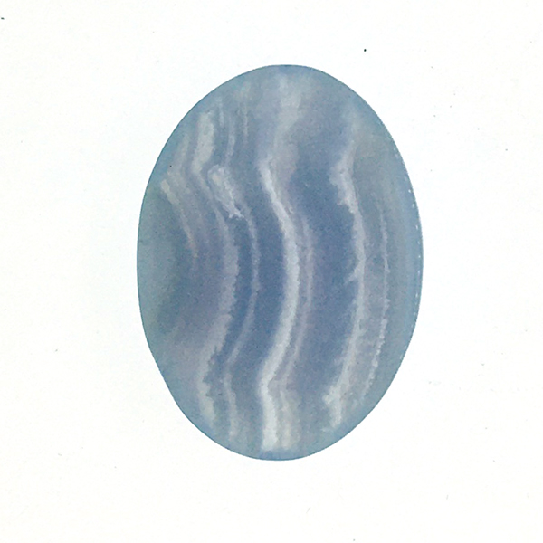ブルーレースアゲート(Bluelace agate) ラウンドカボション
