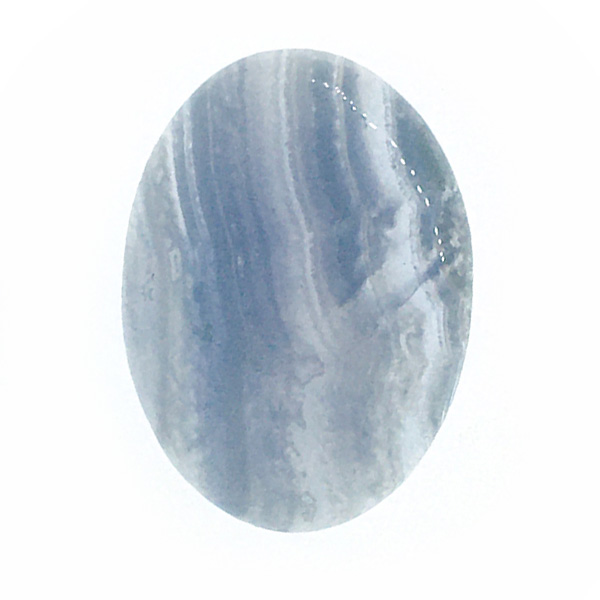 ブルーレースアゲート(Bluelace agate) ラウンドカボション