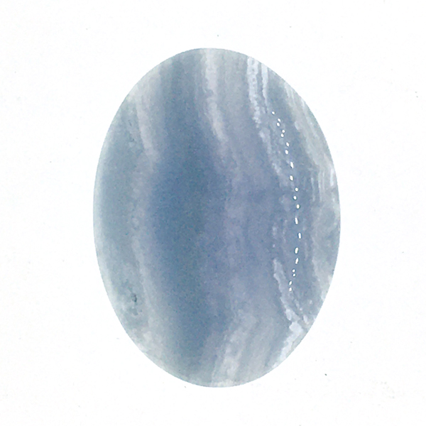 ブルーレースアゲート(Bluelace agate) ラウンドカボション