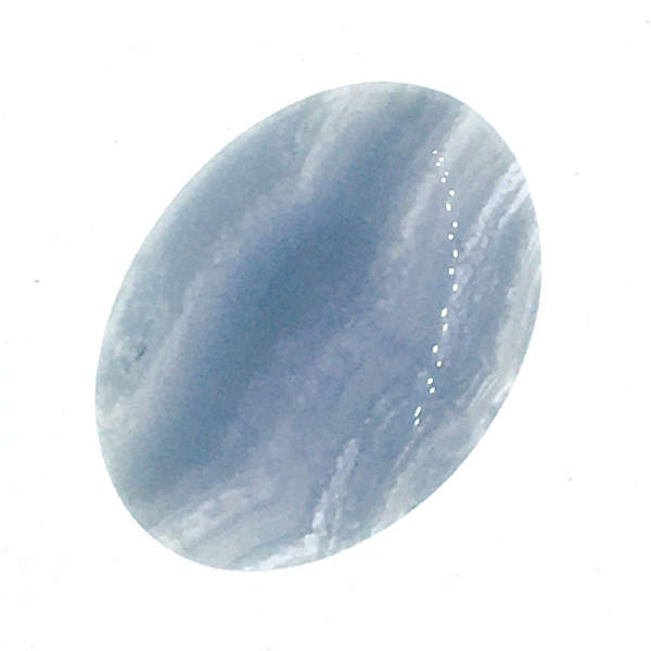 ブルーレースアゲート(Bluelace agate) ラウンドカボション