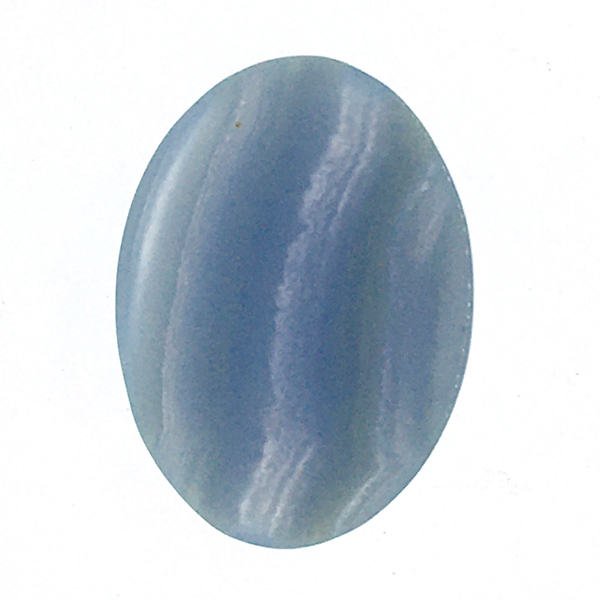 ブルーレースアゲート(Bluelace agate) ラウンドカボション