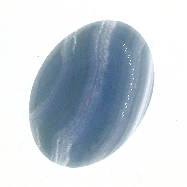 ブルーレースアゲート(Bluelace agate) ラウンドカボション