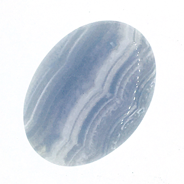 ブルーレースアゲート(Bluelace agate) ラウンドカボション