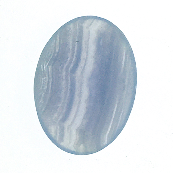ブルーレースアゲート(Bluelace agate) ラウンドカボション