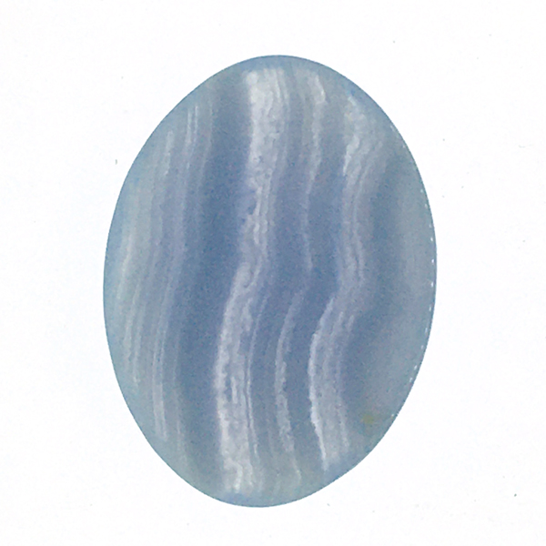 ブルーレースアゲート(Bluelace agate) ラウンドカボション
