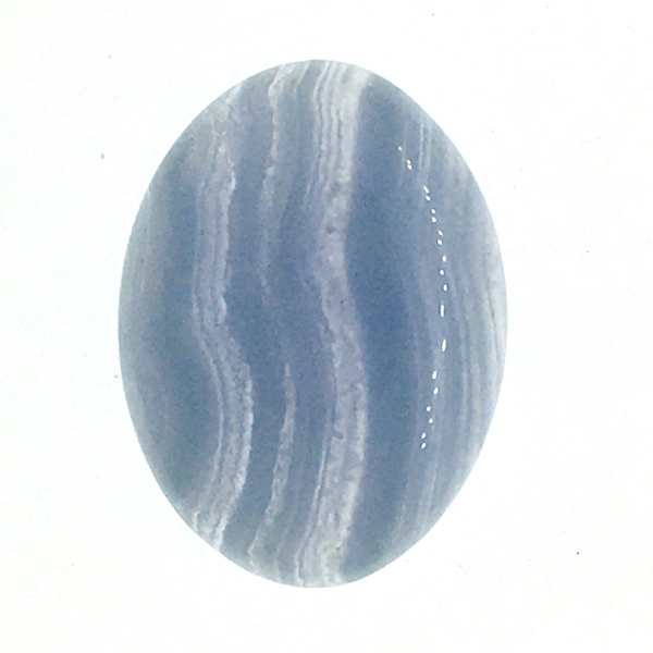 ブルーレースアゲート(Bluelace agate) ラウンドカボション