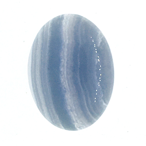 ブルーレースアゲート(Bluelace agate) ラウンドカボション
