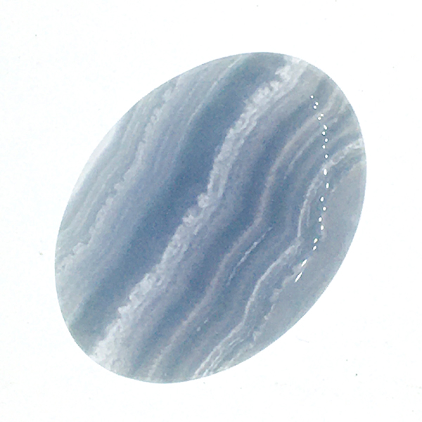ブルーレースアゲート(Bluelace agate) ラウンドカボション