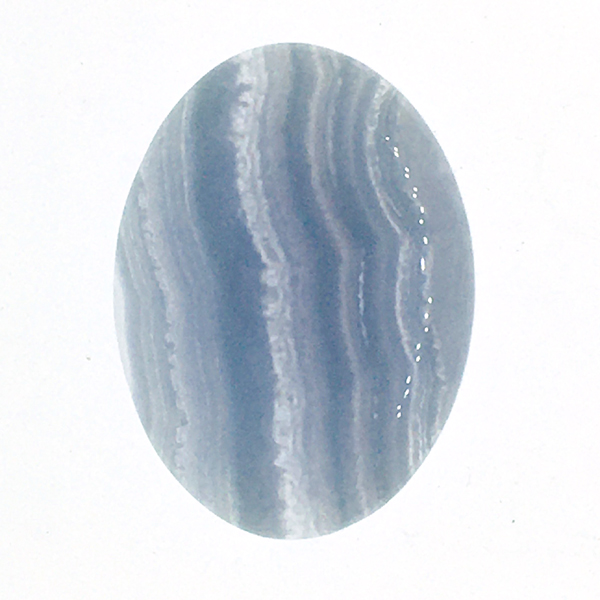 ブルーレースアゲート(Bluelace agate) ラウンドカボション