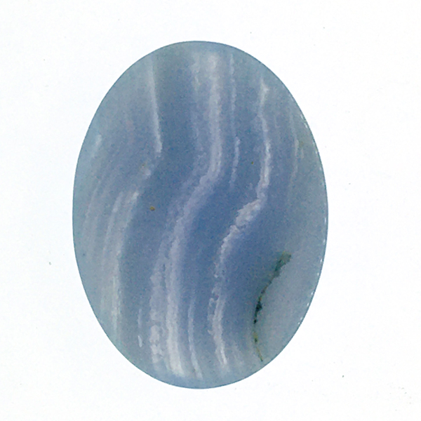 ブルーレースアゲート(Bluelace agate) ラウンドカボション