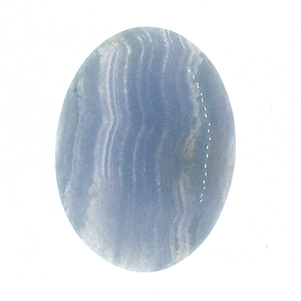 ブルーレースアゲート(Bluelace agate) ラウンドカボション