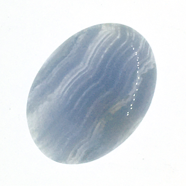 ブルーレースアゲート(Bluelace agate) ラウンドカボション