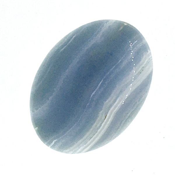 ブルーレースアゲート(Bluelace agate) ラウンドカボション