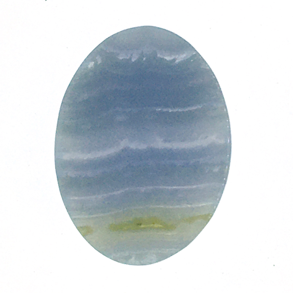 ブルーレースアゲート(Bluelace agate) ラウンドカボション