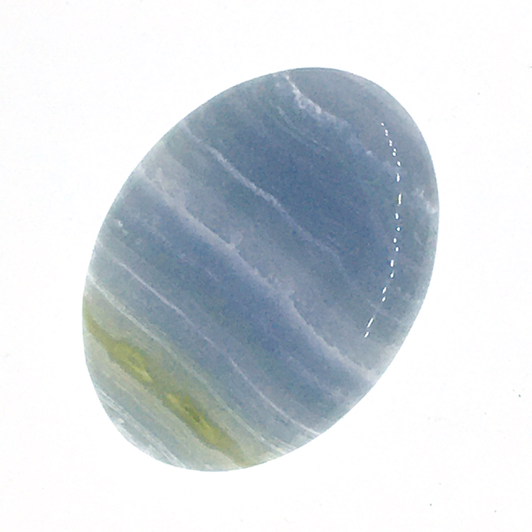 ブルーレースアゲート(Bluelace agate) ラウンドカボション