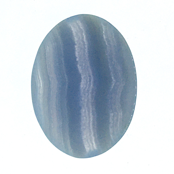 ブルーレースアゲート(Bluelace agate) ラウンドカボション