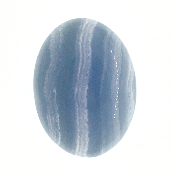 ブルーレースアゲート(Bluelace agate) ラウンドカボション