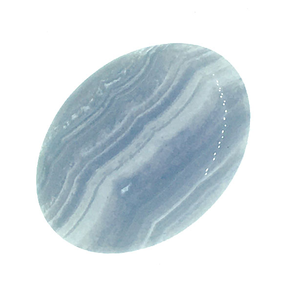 ブルーレースアゲート(Bluelace agate) ラウンドカボション