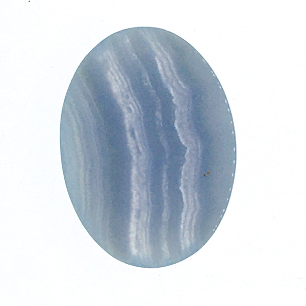 ブルーレースアゲート(Bluelace agate) ラウンドカボション