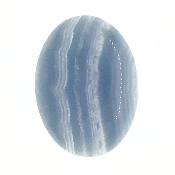 ブルーレースアゲート(Bluelace agate) ラウンドカボション
