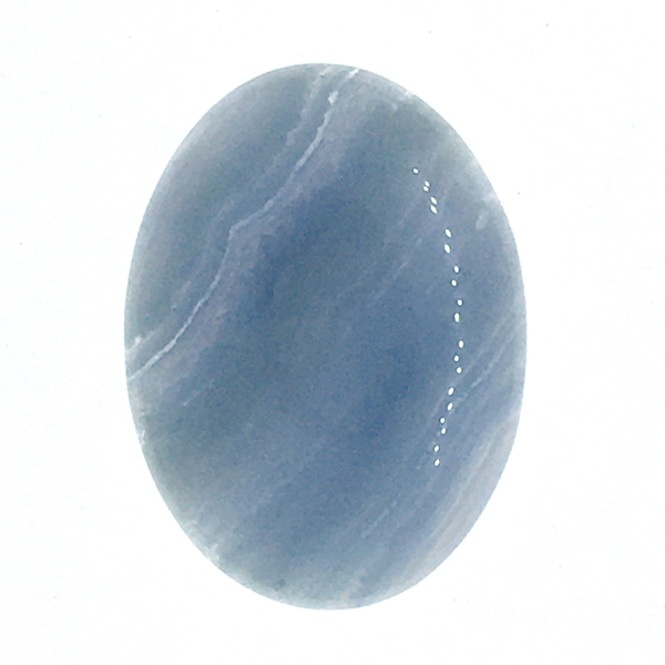 ブルーレースアゲート(Bluelace agate) ラウンドカボション
