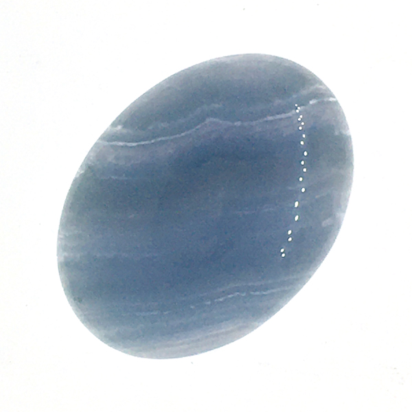 ブルーレースアゲート(Bluelace agate) ラウンドカボション
