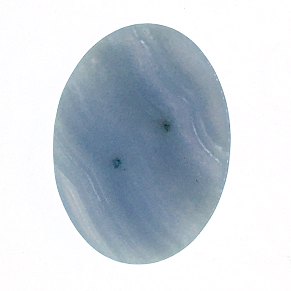ブルーレースアゲート(Bluelace agate) ラウンドカボション