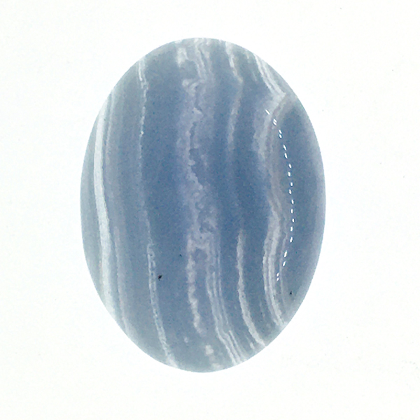 ブルーレースアゲート(Bluelace agate) ラウンドカボション