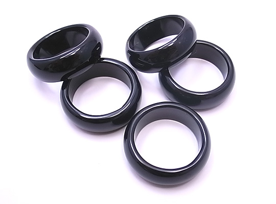ring-ba-10/ブラックアゲート/オニキス(onix)/リング指輪/リングパーツ