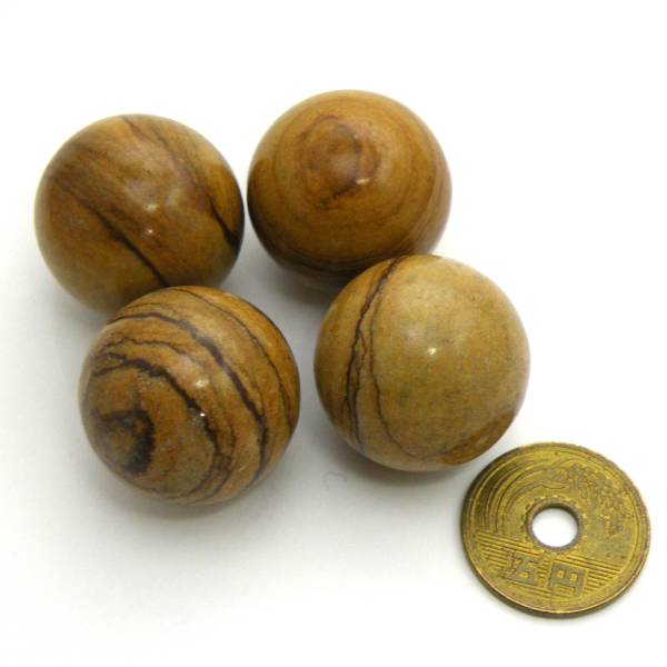dsc-ba-45 ピクチャージャスパー(Picture jasper) 天然石丸玉 置物 ボール パワーストーン 天然石