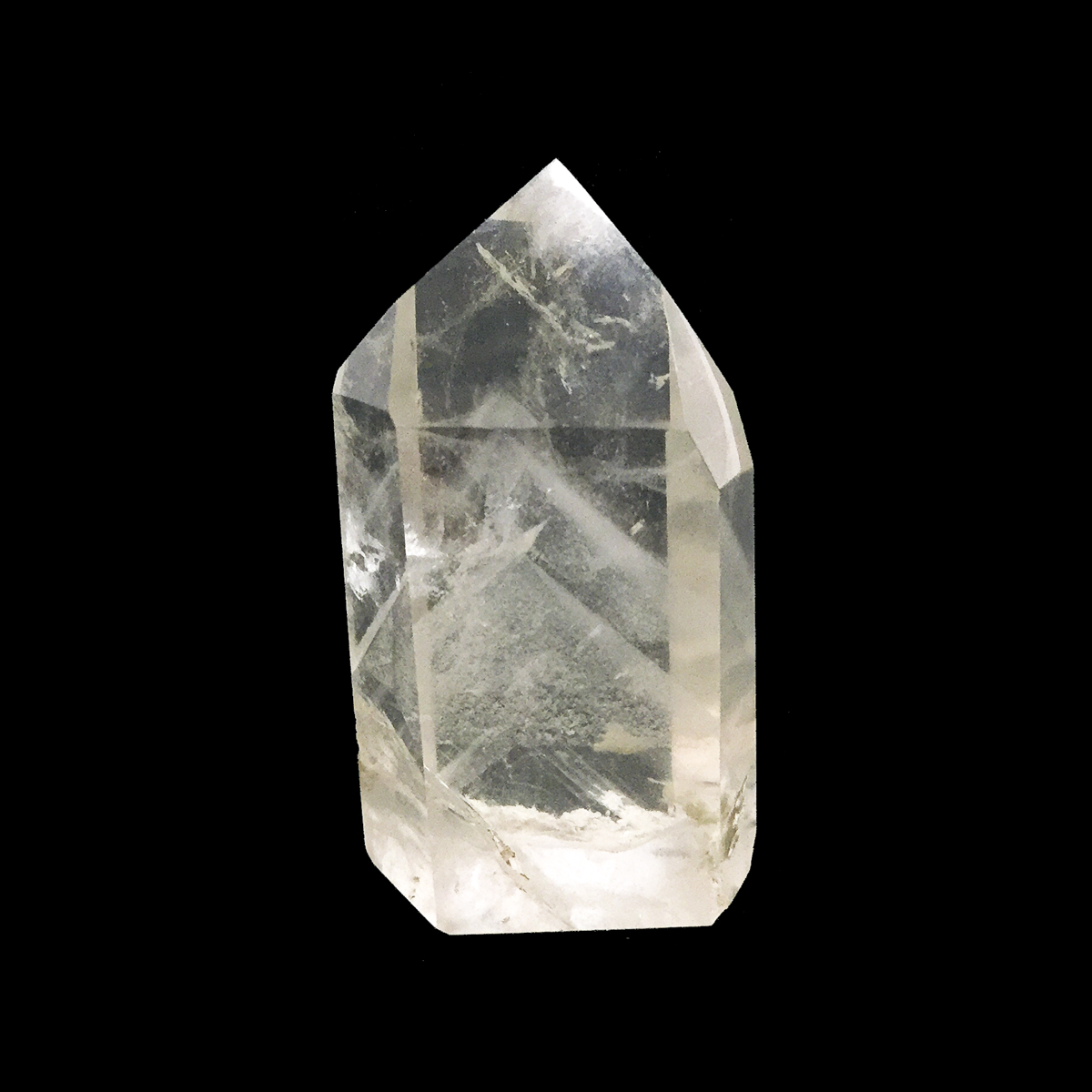 gs-sp-2606 ホワイトファントムクォーツ(White phantom quartz) ポイント/1点もの 天然石原石 販売/パーツ工房