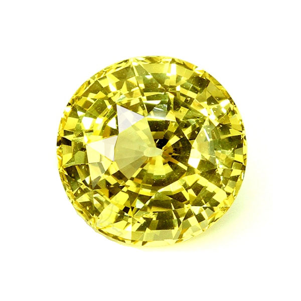 gs-sp-3992 合成イエローサファイア(Synthetic sapphire yellow) 天然石ルース裸石 販売/パーツ工房