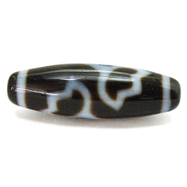 天珠ジービーズ(dZi beads)水蓮花