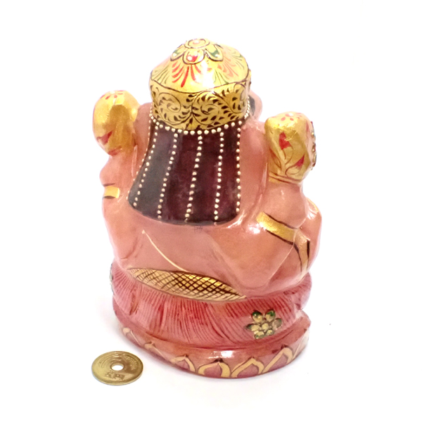 ローズクォーツ(Rose quartz)ガネーシャ
