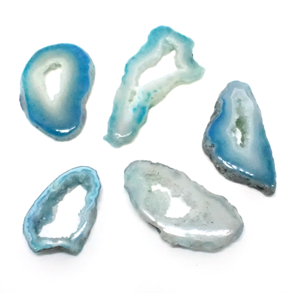 ブルードルージーアゲート(Druzy agate blue) 原石
